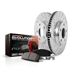 brake disc rotor p[XgbvK6349 Z23G{[VX|[cu[LLbgtg13-18GXP[vnew Power Stop K6349 Z23 Evolution Sport Brake Kit Front For 13-18 Escape NEW