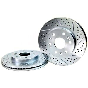 brake disc rotor Decela-Rotors and Pads 55097-020�u���[�L���[�^�[GMC 2005-11�̃N���X�h���C�t�H���h�t�����g Decela-Rotors And Pads 55097-020 Brake Rotors CrossDrilled Front For GMC 2005-11