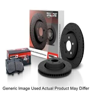 brake disc rotor �z�[�N�p�t�H�[�}���Xhkc5174.418b�^�����X�g���[�g���[�^�[���u���[�L�p�b�h�L�b�gnew Hawk Performance HKC5174.418B Talon Street Rotor & Brake Pad Kit NEW�y���s�A���i�z