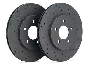 brake disc rotor 09-15LfbNCTS vu{p̃z[N^hƃXbgtAu[L[^[ Hawk Talon Drilled and Slotted Rear Brake Rotors for 09-15 Cadillac CTS V Brembo