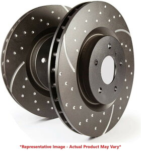 brake disc rotor 08-15 G37 / 370Z / 14-16 Q60 3.7L GD7513�pEBC GD�X�|�[�c�a�^���A���[�^�[ EBC GD Sport Grooved Rear Rotors for 08-15 G37 / 370Z / 14-16 Q60 3.7L GD7513�y���s�A���i�z