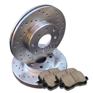 brake disc rotor A1021�t�B�b�g2007 2008 2009 2010 2011�q�����_�C�A�N�Z���g�h�����u���[�L���[�^�[�p�b�h�t�����g A1021 FITS 2007 2008 2009 2010 2011 HYUNDAI ACCENT Drill Brake Rotors Pads Front�y���s�A���i�z