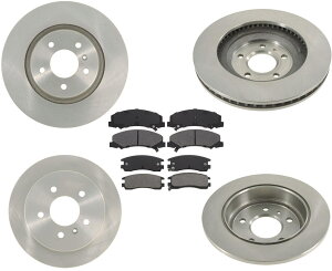 brake disc rotor FRT 323mm 12.72 �f�B�X�N�u���[�L���[�^�[08-09 V8 5.3L�r���C�b�N���N���X�p�Z���~�b�N�p�b�h Frt 323MM 12.72 Disc Brake Rotors Ceramic Pads For 08-09 V8 5.3L Buick LaCrosse�y���s�A���i�z