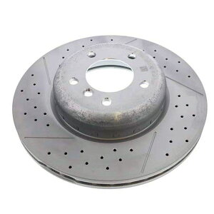brake disc rotor {OEMfBXNu[L[^[tg338mm BMW 34116786392pNXh Genuine OEM Disc Brake Rotor Front 338mm Cross-drilled for BMW 34116786392