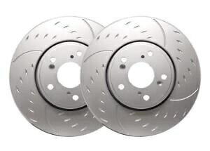 brake disc rotor SPptH[}XVo[ZRC 300mm_ChXbgu[L[^[2004-2009AEfBS4 SP Performance Silver ZRC 300mm Diamond Slot Brake Rotors for 2004-2009 Audi S4