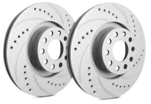brake disc rotor SPPO[345mm 2010-12̃AEfBS4 2008-11AEfBS5̃XbgXbgu[L[^[ SPP Gray 345mm Drilled Slotted Brake Rotors for 2010-12 Audi S4 2008-11 Audi S5