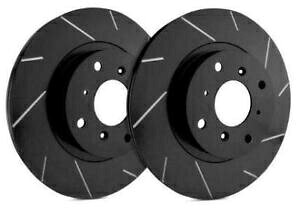 brake disc rotor SPptH[}XubNZRC 345mm 2004-2009AEfBS4̃XbgXbgu[L[^[ SP Performance Black ZRC 345mm Slotted Brake Rotors for 2004-2009 Audi S4
