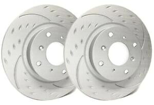 brake disc rotor SPptH[}XO[ZRC 345mm_ChXbgu[L[^[2004-2009AEfBS4 SP Performance Gray ZRC 345mm Diamond Slot Brake Rotors for 2004-2009 Audi S4