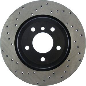 brake disc rotor Acura TL 2004-2008 BRAKE ROTOR CROSS DRILLILD PASSENGER SIDE FRONT��STOPTECH StopTech For Acura TL 2004-2008 Brake Rotor Cross Drilled Passenger Side Front�y���s�A���i�z