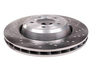 brake disc rotor {OEMfBXNu[L[^[[^[E360mmNXhBMWp Genuine OEM Disc Brake Rotor Front Passenger Right 360mm Cross-Drilled for BMW