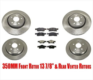 brake disc rotor 350mmfBXNu[L[^[ƃu[Lpbh̓Oh`FL[11-20ɓK܂ 350MM Disc Brake Rotors and Brake Pads Fits For GRAND CHEROKEE 11-20