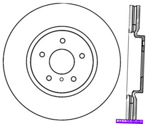 brake disc rotor STOPTECH 126.42100CSR SPORT CRYO�����X���b�g�f�B�X�N�u���[�L���[�^�[ StopTech 126.42100CSR Sport Cryo-Treated Slotted Disc Brake Rotor