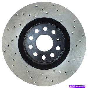 brake disc rotor STOPTECH 128.33112LX|[cNXhhfBXNu[L[^[ɃtBbgStRpTbgR32 StopTech 128.33112L Sport Cross-Drilled Disc Brake Rotor Fits Golf R Passat R32