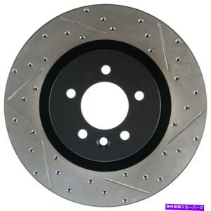brake disc rotor �����h���[�o�[LR4 2010-2016�u���[�L���[�^�[�X�|�[�c�h�����ƃh���C�o�[�T�C�h�̂��߂̃X�g�b�v�e�b�N StopTech For Land Rover LR4 2010-2016 Brake Rotor Sport Drilled & Driver Side�y���s�A���i�z