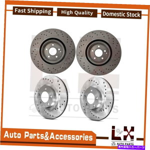 brake disc rotor 4PCS C-TEKfBXNu[L[^[tgAtBbgCL550ZfXxc2009-2014 4PCS C-Tek Disc Brake Rotor Front Rear Fits CL550 Mercedes-Benz 2009-2014