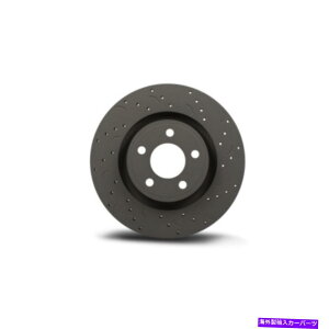 brake disc rotor �g���^�Z�R�C�A�̂��߂̃z�[�N�^����2008-2019�t�����g�u���[�L���[�^�[�Z�b�g�h�������X���b�g Hawk Talon For Toyota Sequoia 2008-2019 Front Brake Rotor Set Drilled & Slotted