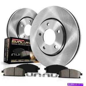 brake disc rotor KOE5707 PowerStop 2zC[Zbgu[LfBXNƃpbhLbg̃tg{{XC90 03-14 KOE5707 Powerstop 2-Wheel Set Brake Disc and Pad Kits Front for Volvo XC90 03-14