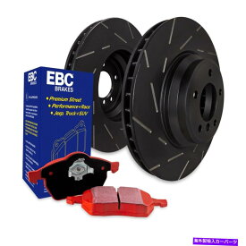 brake disc rotor EBCブレーキS4KF1735 S4キットレッドスタッフとUSRローターは15-18 TLXに適合します EBC Brakes S4KF1735 S4 Kits Redstuff and USR Rotor Fits 15-18 TLX