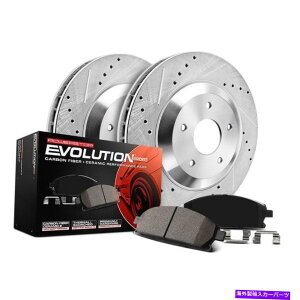 brake disc rotor |VFJCG03-10u[LLbgp[Xgbv1NbNZ23G{[VX|[c For Porsche Cayenne 03-10 Brake Kit Power Stop 1-Click Z23 Evolution Sport