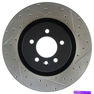 brake disc rotor STOPTECH 127.22011L SELECT SPORT SPORT CROSS-DRILLILD�����SLOTTED DISC BRAKE ROTOR StopTech 127.22011L Select Sport Cross-Drilled And Slotted Disc Brake Rotor�y���s�A���i�z