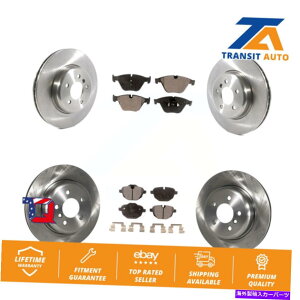 brake disc rotor BMW 535i Xdrive 535d 5�p�̃t�����g���A�f�B�X�N�u���[�L���[�^�[�ƃZ�~���^���p�b�h�L�b�g5 Front Rear Disc Brake Rotor And Semi-Metallic Pad Kit For BMW 535i xDrive 535d 5