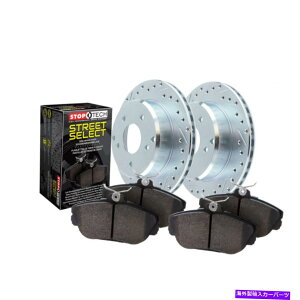 brake disc rotor Infiniti M45��STOPTECH 2006-2010���A�u���[�L���[�^�[���u���[�L�p�b�h - �L�b�g�Ƃ��Ĕ̔� StopTech For Infiniti M45 2006-2010 Rear Brake Rotor & Brake Pads - Sold As Kit�y���s�A���i�z