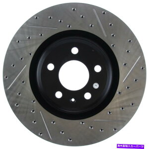 brake disc rotor |VF}J2015-2020̃hƃXbgtX|[cu[L[^[̂߂STOPTECH StopTech For Porsche Macan 2015-2020 Drilled & Slotted Sport Brake Rotor