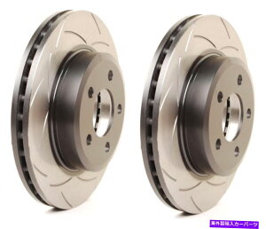 brake disc rotor DBA�t�����g�X���b�g�t���X�g���[�g�u���[�L���[�^�[�y�A2004-2017 Subaru Impreza WRX STI DBA FRONT SLOTTED STREET BRAKE ROTORS PAIR FOR 2004-2017 SUBARU IMPREZA WRX STI�y���s�A���i�z