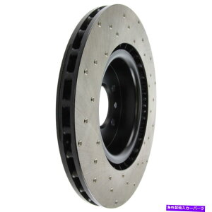 brake disc rotor �f�B�X�N�u���[�L���[�^�[�X�|�[�c�N���X�h�����t�����g�E��~�e�b�N128.22011rr Disc Brake Rotor-Sport Cross-Drilled Front Right Stoptech 128.22011R�y���s�A���i�z