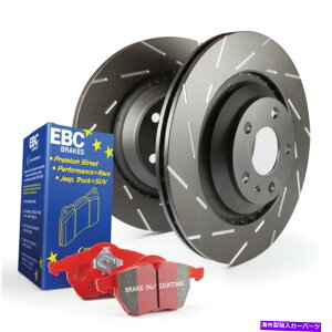 brake disc rotor EBC for Subaru Baja 2004 2005 2006�t�����g�u���[�L�L�b�gS4-���b�h�X�^�b�t - �L�b�g�Ƃ��Ĕ̔� EBC For Subaru Baja 2004 2005 2006 Front Brake Kit S4 - Redstuff - Sold as Kit�y���s�A���i�z