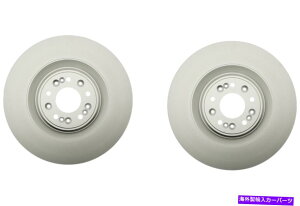 brake disc rotor 2017-2019 Genesis G90�i64395�j�̃t�����g�L�b�g���C�x�X�g�X�u���[�L���[�^�[ Front KIT Raybestos Disc Brake Rotor for 2017-2019 Genesis G90 (64395)�y���s�A���i�z