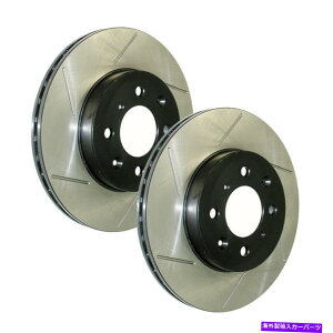 brake disc rotor STOPTECHi126.33121SL-RjXbgtX|[cu[L[^[E㕔 StopTech (126.33121SL-R) Slotted Sport Brake Rotor Left-Right Rear