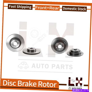 brake disc rotor 2003ÑXoCvbTɐݒ肳ꂽtgAu{R[eBOOEu[L[^[Zbg Front & Rear Brembo Coated OE Brake Rotors Set For 2003 Subaru Impreza