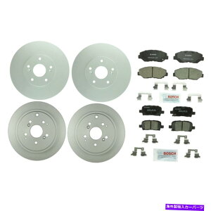 brake disc rotor {bVtg299mmA313mmfBXN[^[pbhz_pCbg3.5pu[LLbg Bosch Front 299mm Rear 313mm Disc Rotors Pads Brake Kit For Honda Pilot 3.5 AT