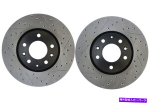 brake disc rotor 2006-2012 Ford Fusion�i44263�j�̃t�����g�y�ASTOPTECH�f�B�X�N�u���[�L���[�^�[ Front PAIR Stoptech Disc Brake Rotor for 2006-2012 Ford Fusion (44263)�y���s�A���i�z