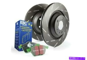 brake disc rotor EBC�u���[�LS2KF1353 S2�L�b�gGreenStuff 2000�����USR���[�^�[ EBC Brakes S2KF1353 S2 Kits Greenstuff 2000 and USR Rotors�y���s�A���i�z
