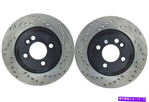 brake disc rotor 2002N2006Ñ~jN[p[̃tgyAXgbvebNfBXNu[L[^[i45706j Front PAIR Stoptech Disc Brake Rotor for 2002-2006 Mini Cooper (45706)