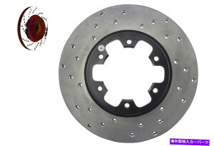 brake disc rotor 2009-2015���YNP300�i45617�j�̃t�����g�y�ASTOPTECH�f�B�X�N�u���[�L���[�^�[ Front PAIR Stoptech Disc Brake Rotor for 2009-2015 Nissan NP300 (45617)�y���s�A���i�z