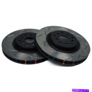 brake disc rotor DBA 4000 T3�V���[�Y�t�����g���[�^�[�i�X���b�g�A�y�A�j2002-2014 WRX 4650S�iX2�j DBA 4000 T3 Series Front Rotors (Slotted, Pair) for 2002-2014 WRX 4650S (x2)�y���s�A���i�z
