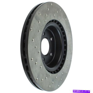 brake disc rotor �f�B�X�N�u���[�L���[�^�[�X�|�[�c�N���X�h�����h�t�����g��STOPTECH 128.33138L Disc Brake Rotor-Sport Cross-Drilled Front Left Stoptech 128.33138L�y���s�A���i�z