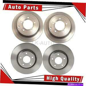 brake disc rotor W[vRpXp̃fBXNu[L[^[̃u{tgA4 Brembo Front Rear 4 Of Disc Brake Rotors For Jeep Compass