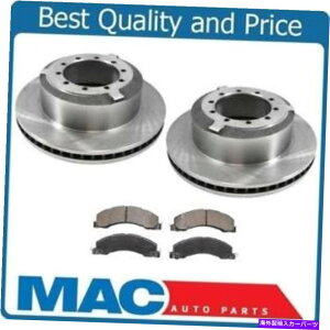 brake disc rotor �Z���~�b�N�Z���p�b�h�t�����A�f�B�X�N�u���[�L���[�^�[2008-2012 RAM 4500�ɓK������ REAR Disc Brake Rotors With Ceramic Fusion Pads Fits 2008-2012 Ram 4500�y���s�A���i�z
