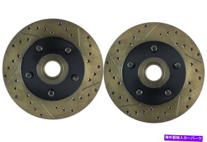 brake disc rotor 1973-1974�v���}�X�o���N�[�_�̃t�����g�y�A�X�g�b�v�e�b�N�f�B�X�N�u���[�L���[�^�[�i46029�j Front PAIR Stoptech Disc Brake Rotor for 1973-1974 Plymouth Barracuda (46029)�y���s�A���i�z