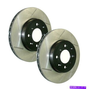 brake disc rotor 06-10�W�[�v�O�����h�`�F���L�[SRT8-126.58004S��STOPTECH�p���[�X���b�g���A���[�^�[ StopTech Power Slot Rear Rotors for 06-10 Jeep Grand Cherokee SRT8 - 126.58004S�y���s�A���i�z