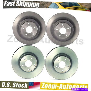 brake disc rotor �u�����{�t�����g���A�u���[�L���[�^�[���S�Z�b�g4�t�B�b�g2000-2004�X�o�����K�V�[ Brembo Front Rear Brake Rotors Complete Set of 4 Fits 2000-2004 Subaru Legacy�y���s�A���i�z