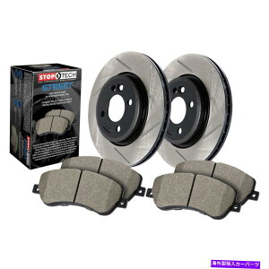 brake disc rotor STOPTECH 937.45517 STREET-2zC[fBXNu[LLbgW/Xbg[^[tBbg06-07 6 StopTech 937.45517 Street-2 Wheel Disc Brake Kit w/Slotted Rotors Fits 06-07 6