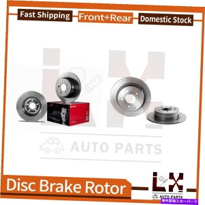 brake disc rotor Altima 2007-2012pɐݒ肳ꂽtgAu{R[eBOOEu[L[^[Zbg Front & Rear Brembo Coated OE Brake Rotors Set For Altima 2007-2012