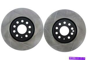 brake disc rotor 2018�N����2019�N�̃A�E�f�BQ2�i42627�j�̃t�����g�y�ASTOPTECH�f�B�X�N�u���[�L���[�^�[ Front PAIR Stoptech Disc Brake Rotor for 2018-2019 Audi Q2 (42627)�y���s�A���i�z