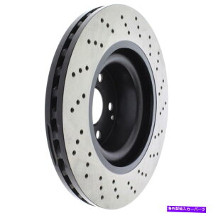 brake disc rotor fBXNu[L[^[v~AOEX^CNXhtgZgbN128.35049 Disc Brake Rotor-Premium OE Style Cross-Drilled Front Centric 128.35049