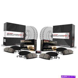 brake disc rotor crk530p[Xgbvu[LfBXNƃpbhLbg4փZbgOʂƌA4 quattro CRK530 Powerstop Brake Disc and Pad Kits 4-Wheel Set Front & Rear for A4 Quattro